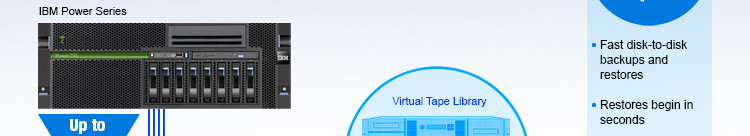 Disk based backup engineered for IBM 